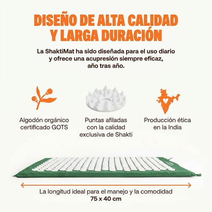 Esterilla de Acupresión para Alivio Muscular